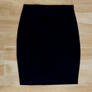 Medium Length Bodycon Skirt